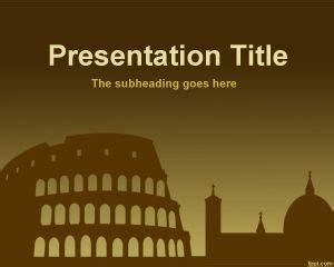 Rome Ppt Template
